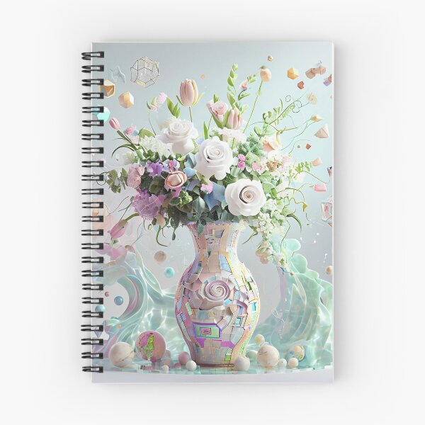 Item preview, Abstract Bouquet in Soft Hues   designed and sold by Jlbcartgallery.