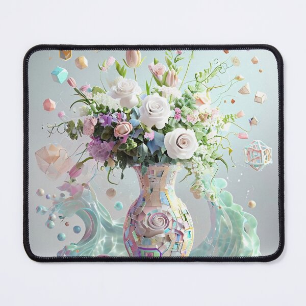 Item preview, Abstract Bouquet in Soft Hues   designed and sold by Jlbcartgallery.