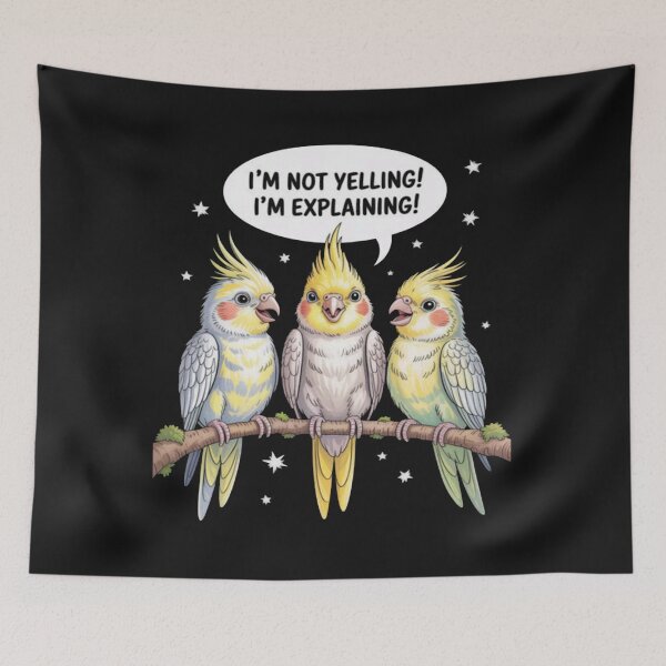 Item preview, I’m Not Yelling, I’m Explaining  designed and sold by Vastingan.