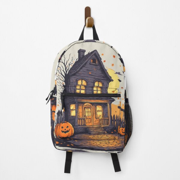 Item preview, Cozy Halloween Victorian Ghost & Pumpkin Swing Scene designed and sold by David R Sawin The Architects Of Eden.