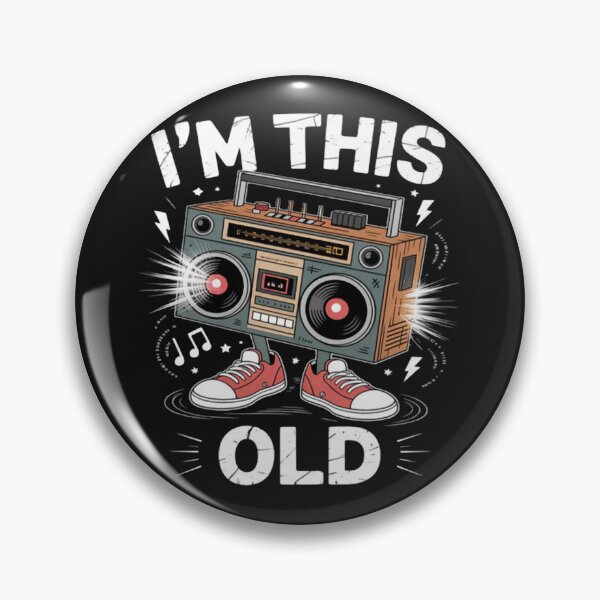 Item preview, I’m This Old Tech Cassette designed and sold by Vastingan.