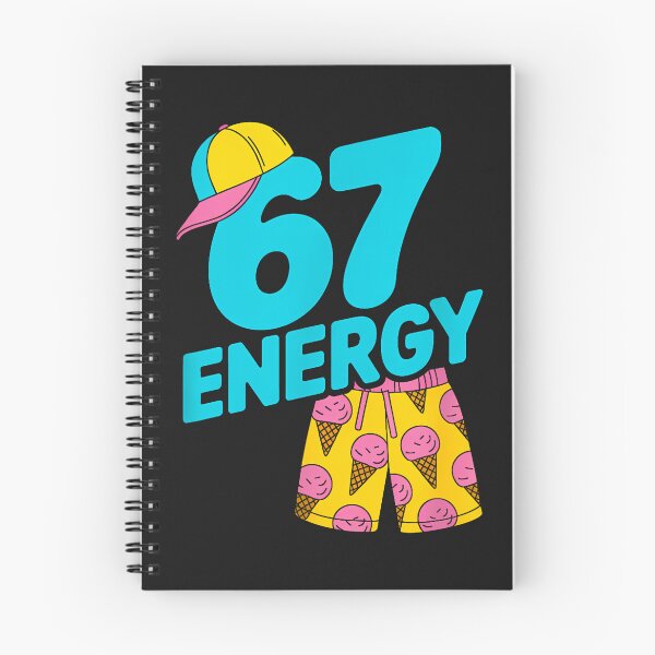 Item preview, Living That 67 Energy Funny Six Seven Meme  designed and sold by grumpzara.