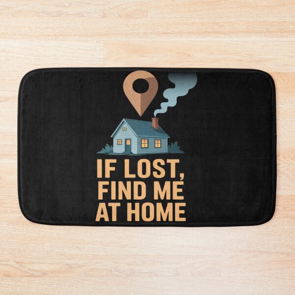 Item preview, If Lost Find Me at Home designed and sold by Vastingan.