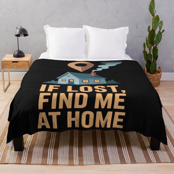 Item preview, If Lost Find Me at Home designed and sold by Vastingan.