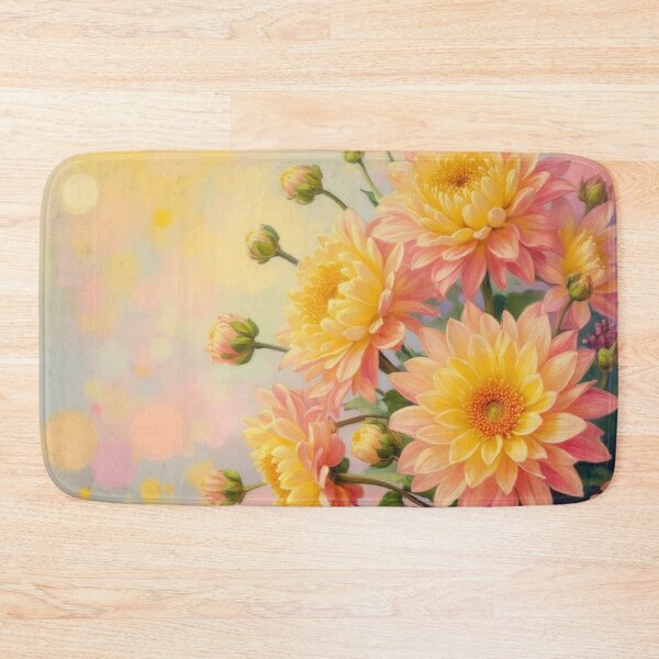 Item preview, Bouquet from yellow and pink chrysanthemum. Autumn mums designed and sold by PlaceToBuyGifts.