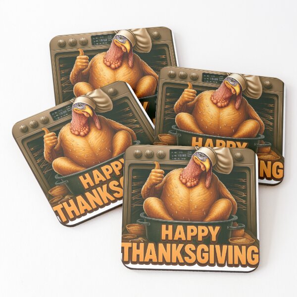 Item preview, Funny Thanksgiving Turkey in Oven – Stay Positive Quote designed and sold by LavIsInTheAir.