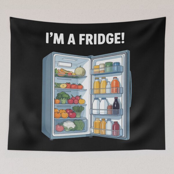 Item preview, I'm A Fridge Halloween designed and sold by Vastingan.