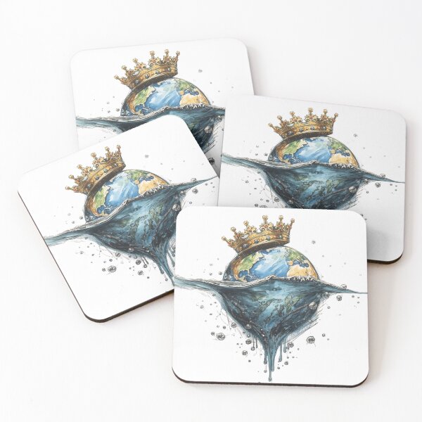 Item preview, A crowned world under water designed and sold by Vivid Creations by CJ.