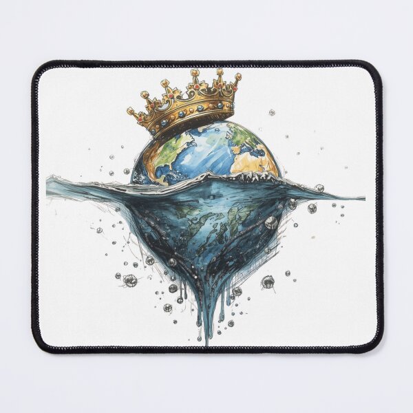 Item preview, A crowned world under water designed and sold by Vivid Creations by CJ.