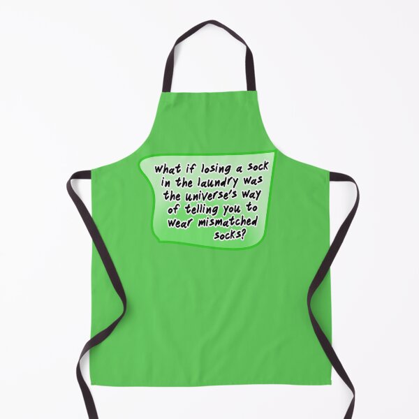 Item preview, what if losing a sock in the laundry, green designed and sold by mntimg.