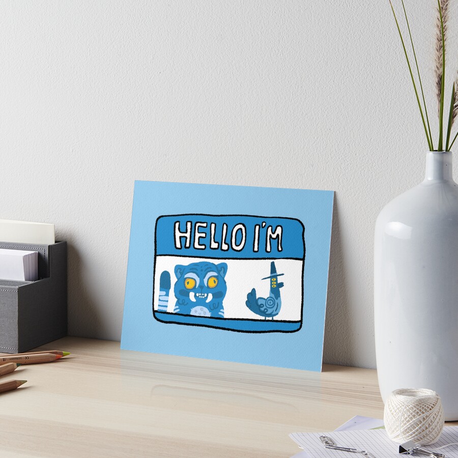 Item preview, Art Board Print designed and sold by RNASstuff.