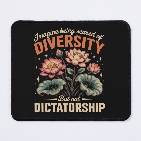 Item preview, Imagine Being Scared Of Diversity Floral designed and sold by Vastingan.