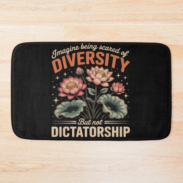 Item preview, Imagine Being Scared Of Diversity Floral designed and sold by Vastingan.