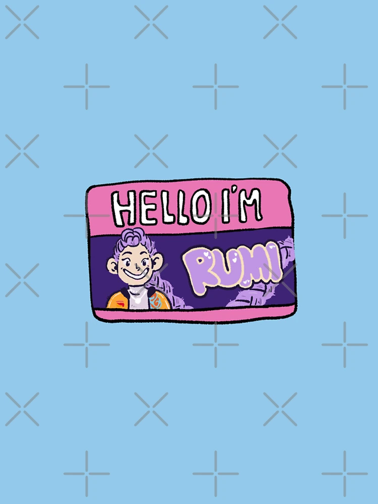 Thumbnail 4 of 4, iPhone Case, Hello i'm Rumi HUNTRIX designed and sold by Childish by Design.