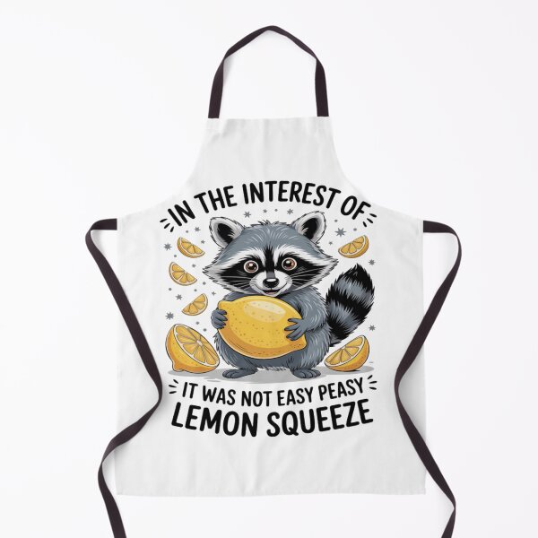 Item preview, It Was Not Easy Peasy Lemon Wild Animal Raccoon Trash Pandas designed and sold by Ikwalima.