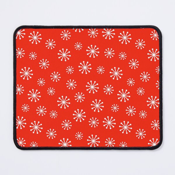 Item preview, Modern Contemporary Snowflakes Pattern On Christmas Holiday Red designed and sold by DEC02.