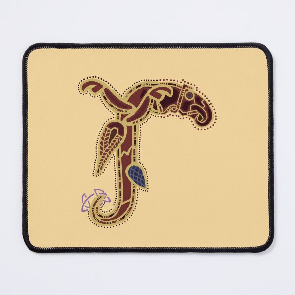 Item preview, Letter J Sutton Hoo Inspired Buff designed and sold by Donnahuntriss.