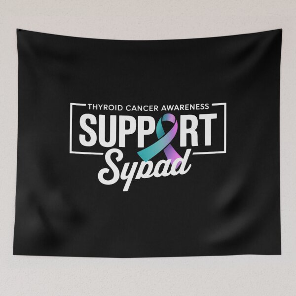 Item preview, Support Squad Thyroid Cancer Awareness Ribbon Family designed and sold by Bandikonsalez.