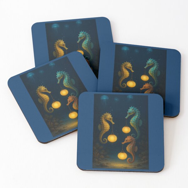 Item preview, Seahorses Light the Way designed and sold by Tridentulus.