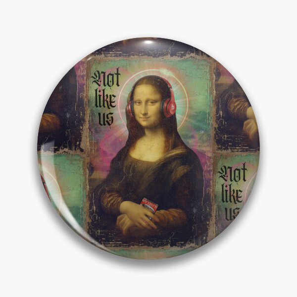 Item preview, Mona Lisa Renaissance Art Remix: Mona's Modern Playlist designed and sold by TheTechnoCanvas.