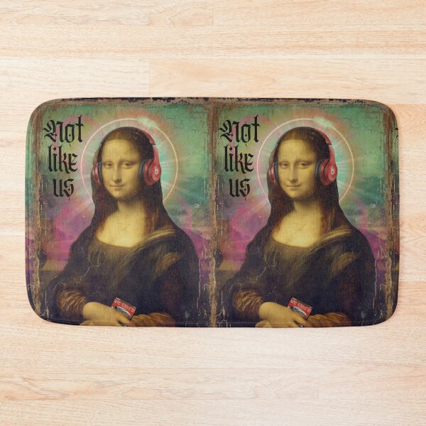 Item preview, Mona Lisa Renaissance Art Remix: Mona's Modern Playlist designed and sold by TheTechnoCanvas.