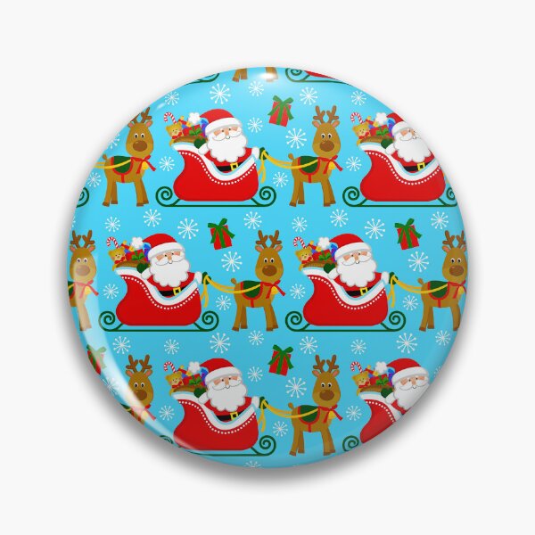 Item preview, Christmas Santa Claus In Sleigh With Reindeer Pattern designed and sold by DEC02.
