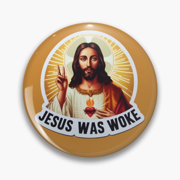 Item preview, Jesus Was Woke (Anglo) designed and sold by MakeGood.