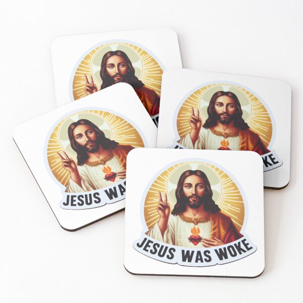 Item preview, Jesus Was Woke (Anglo) designed and sold by MakeGood.