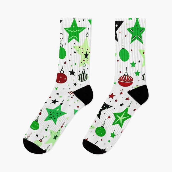 Item preview, Christmas Colorful Decorations And Xmas Stars Festive Pattern designed and sold by DEC02.