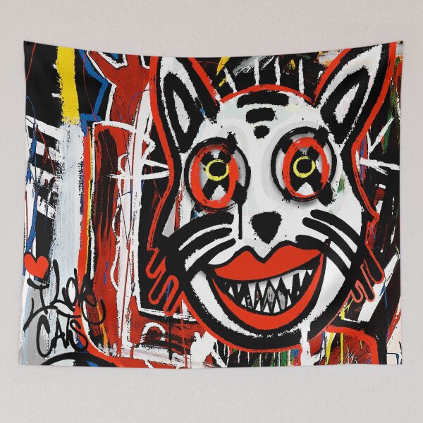 Item preview, I Love Cats Graffiti designed and sold by ViaARTfactory.
