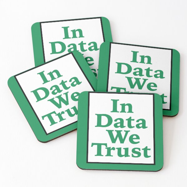 Item preview, In Data We Trust designed and sold by Mountain-Point.