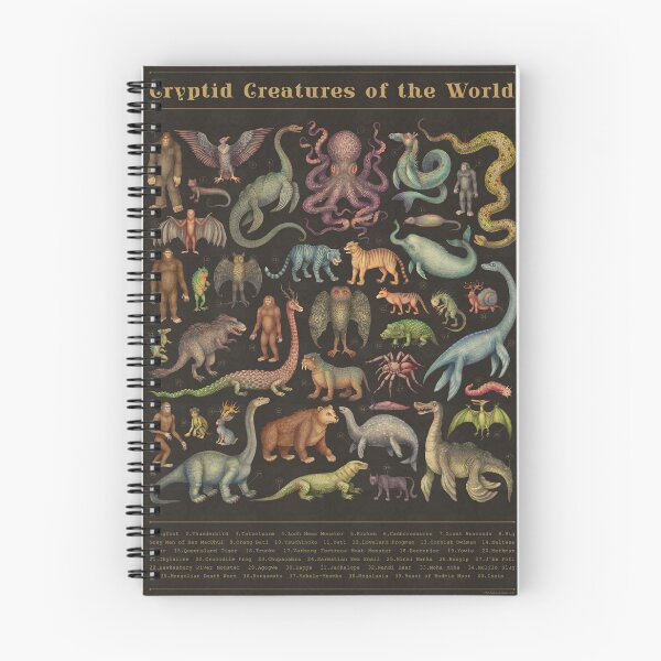Item preview, Cryptid Creatures of the World designed and sold by Cabinet Of Curiosities by Vlad.