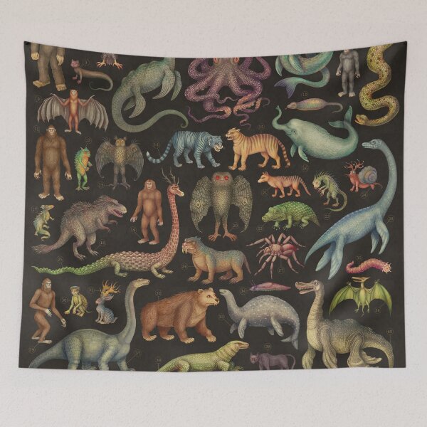 Item preview, Cryptid Creatures of the World designed and sold by Cabinet Of Curiosities by Vlad.