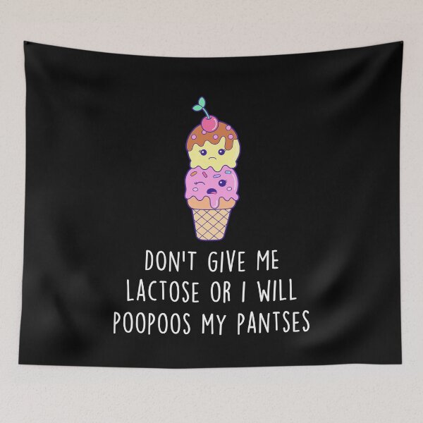 Item preview, Don't Give Me Lactose designed and sold by Clara Hollins.