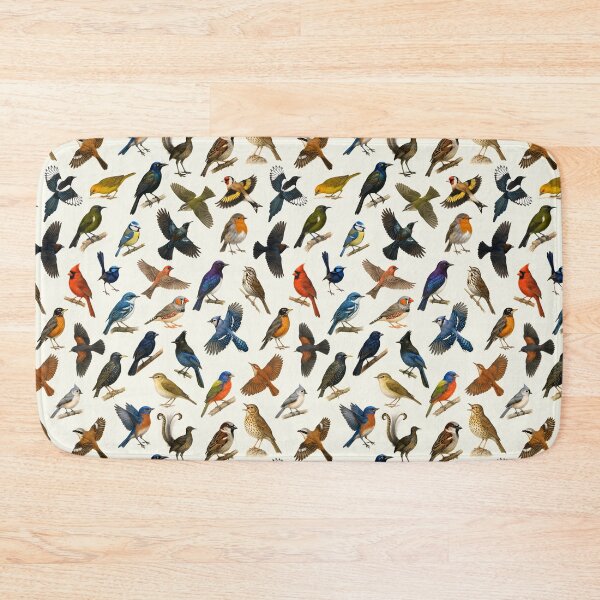 Item preview, Birds of the Order Passeriformes Songbird Illustration Chart designed and sold by kakarikihill.