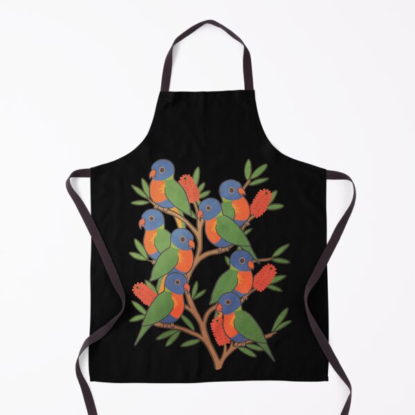 Item preview, Rainbow Lorikeet Parrot Tree designed and sold by Clara Hollins.