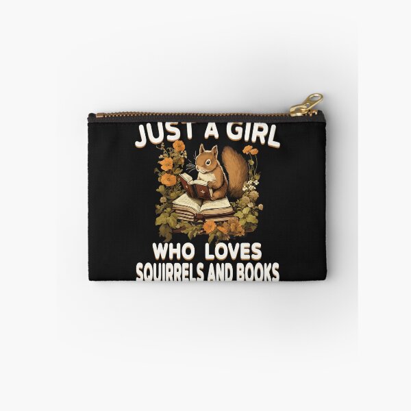 Item preview, Just a Girl Who Loves Squirrels & Books designed and sold by LashondaGreen89.