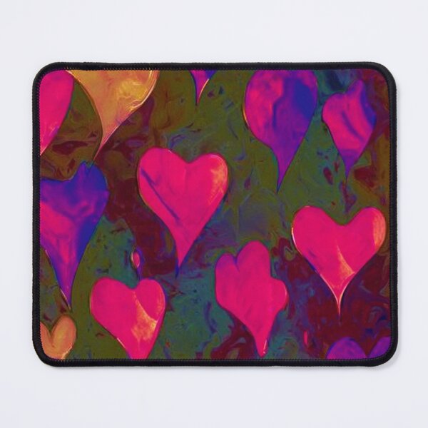 Item preview, Watercolor Hearts Regular Pattern Art designed and sold by JeniSeny.