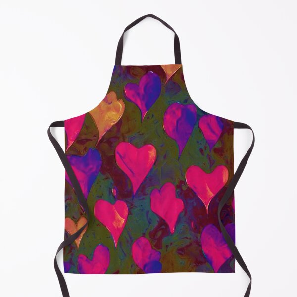 Item preview, Watercolor Hearts Regular Pattern Art designed and sold by JeniSeny.