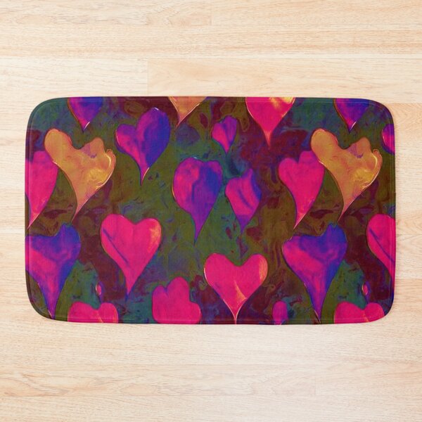 Item preview, Watercolor Hearts Regular Pattern Art designed and sold by JeniSeny.