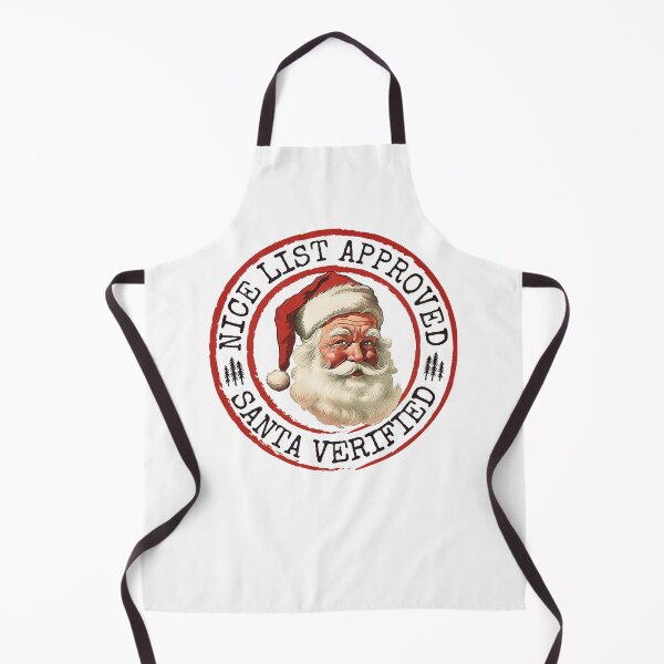 Item preview, Funny Nice List Approved Santa Verified - Stamp Art designed and sold by Vicky021.