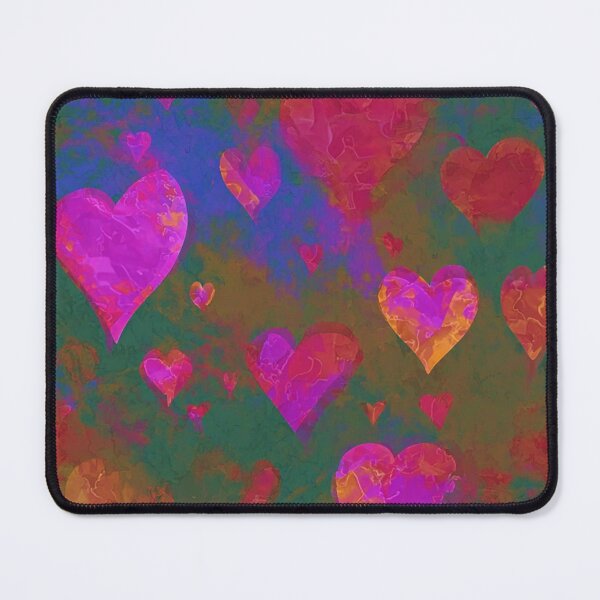 Item preview, Watercolor Hearts Regular Pattern Art 2nd designed and sold by JeniSeny.