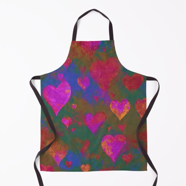Item preview, Watercolor Hearts Regular Pattern Art 2nd designed and sold by JeniSeny.
