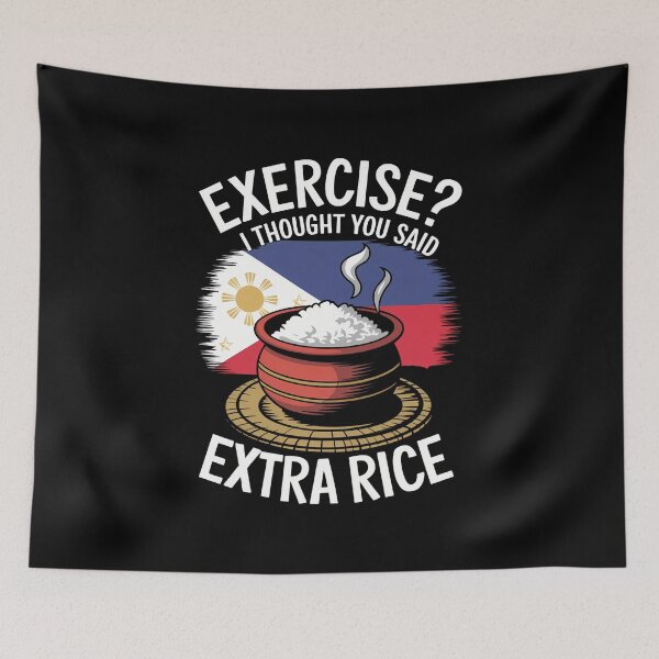 Item preview, Filipino Pride Extra Rice Filipina Proud Philippines designed and sold by ValerieRodrigue.