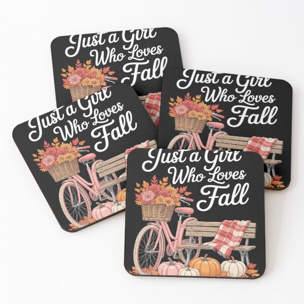 Item preview, Just a Gril Who Love Fall Autumn Thanksgiving designed and sold by VladoZork.