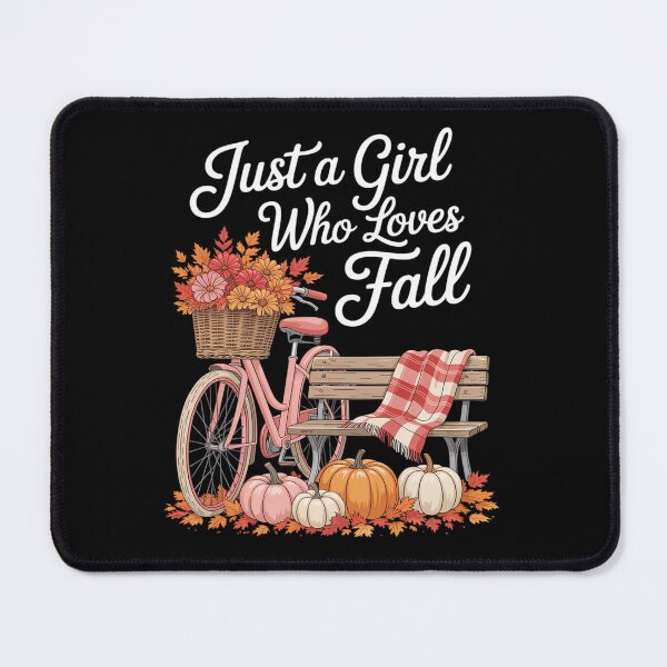 Item preview, Just a Gril Who Love Fall Autumn Thanksgiving designed and sold by VladoZork.