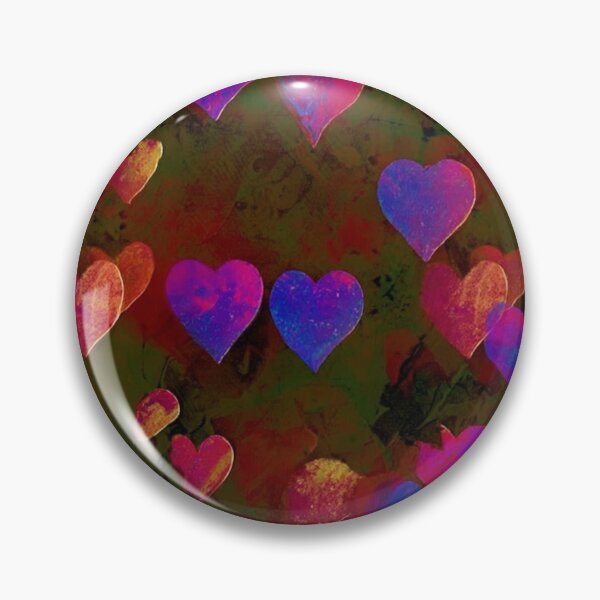 Item preview, Watercolor Hearts Regular Pattern Art 3rd designed and sold by JeniSeny.