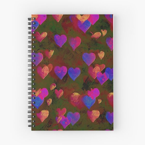 Item preview, Watercolor Hearts Regular Pattern Art 3rd designed and sold by JeniSeny.