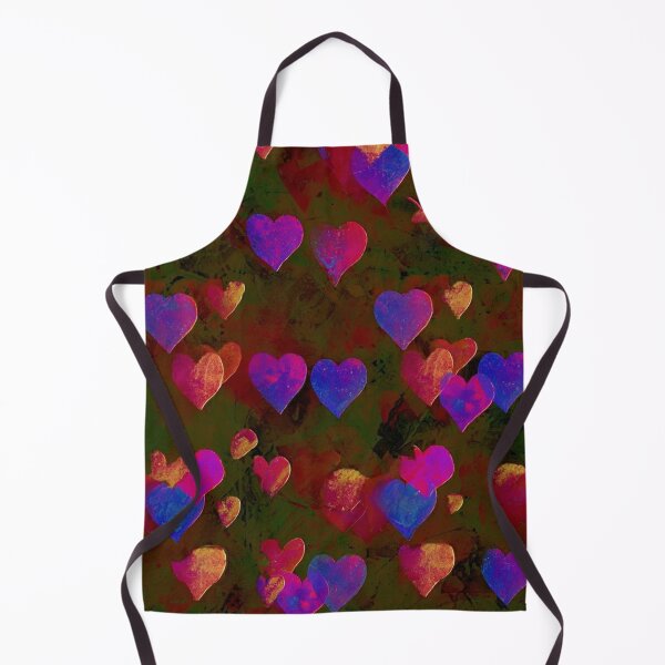 Item preview, Watercolor Hearts Regular Pattern Art 3rd designed and sold by JeniSeny.