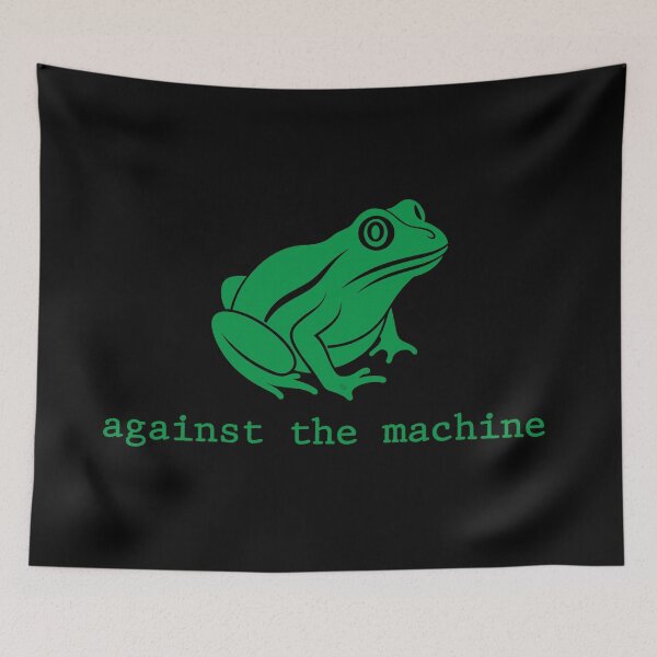 Item preview, Frog Against the Machine designed and sold by mralphcreative.
